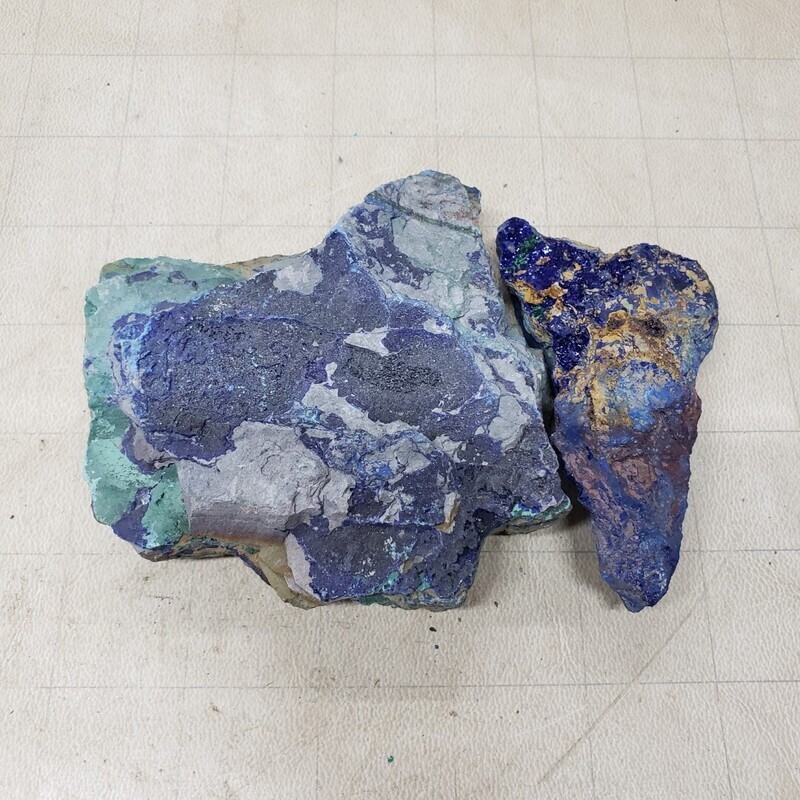 Azurite Plate Specimens