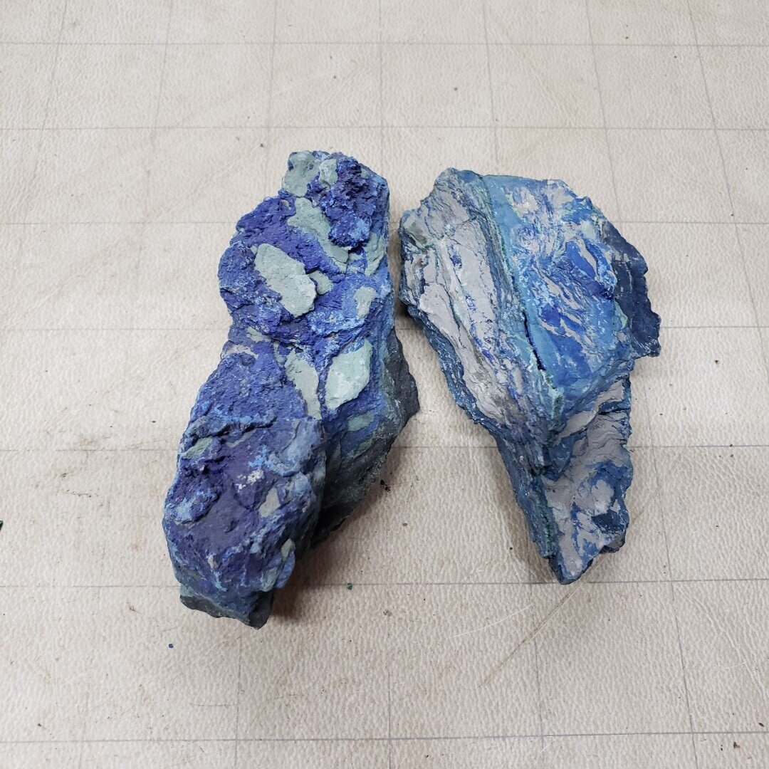 Azurite Plate Specimens