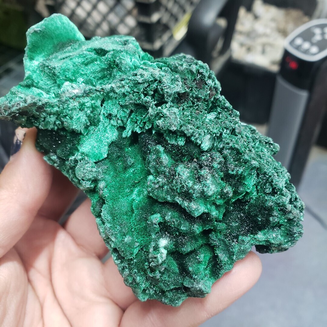 Silky Malachite Specimen
