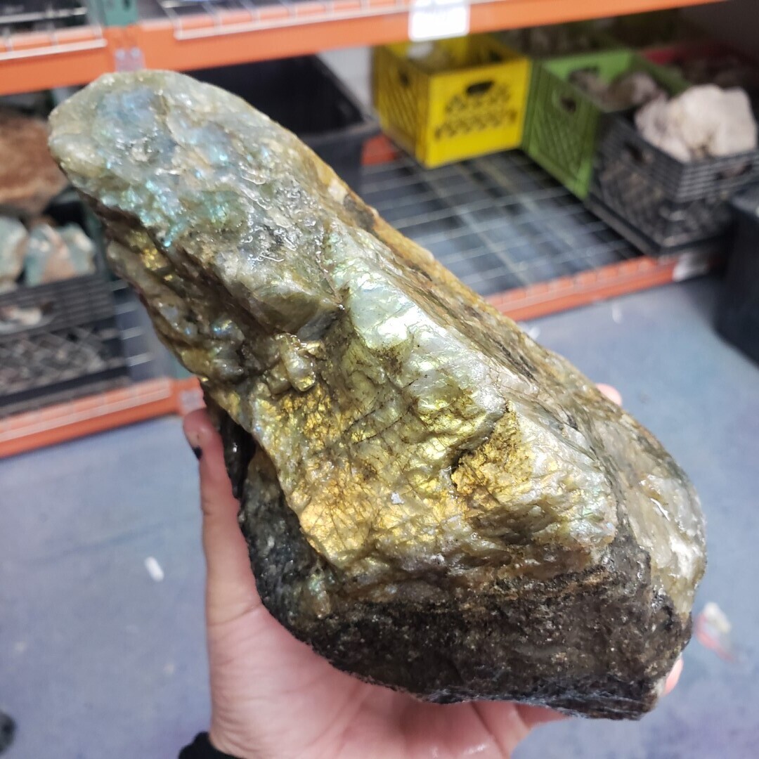 Electric Blue Labradorite Rough