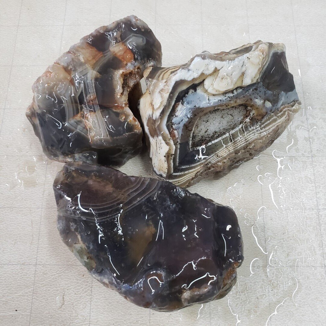 Botswana Agate Rough Lot