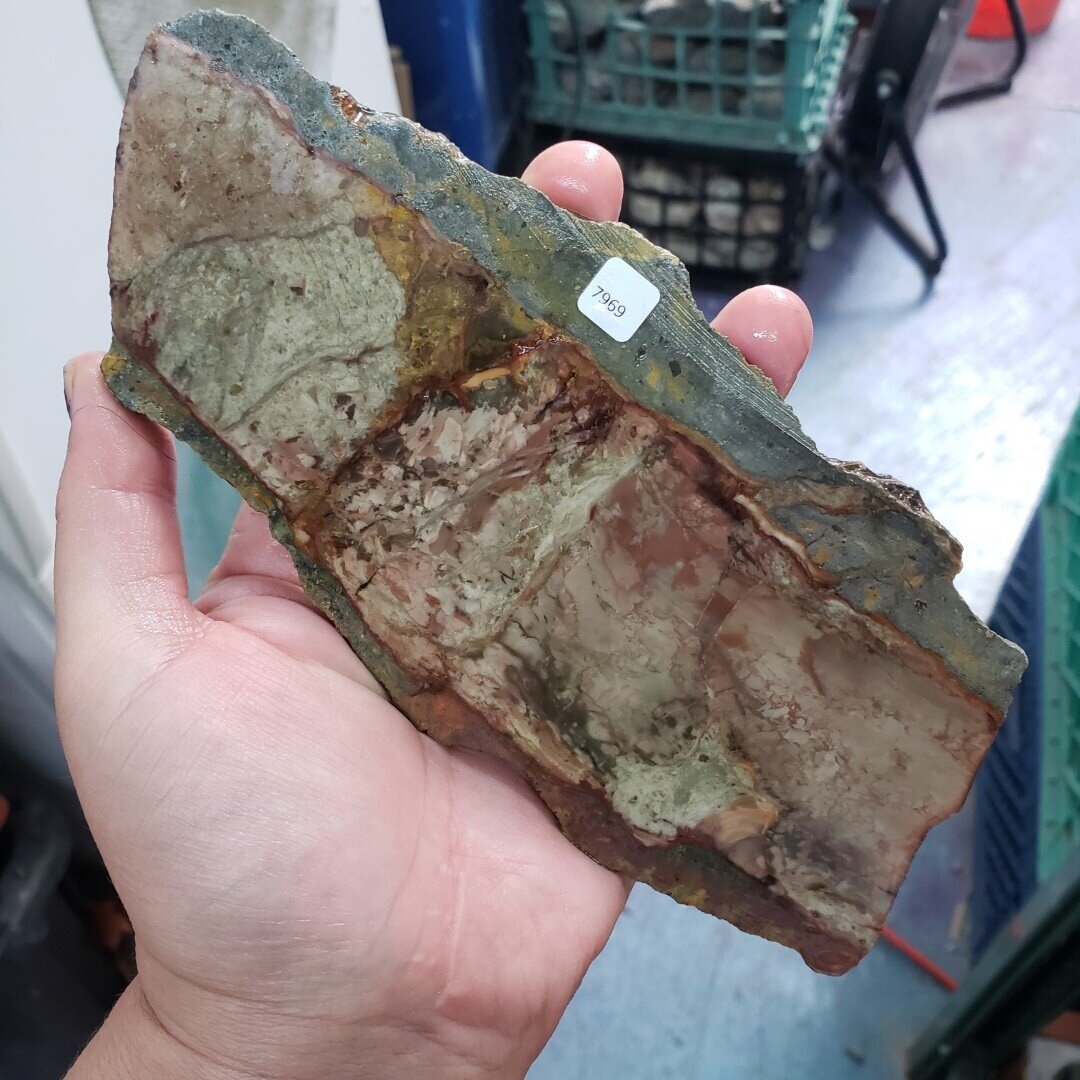 Morrisonite Jasper Slab