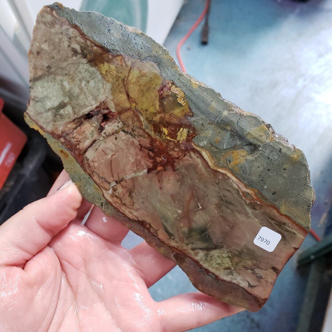 Morrisonite Jasper Slab