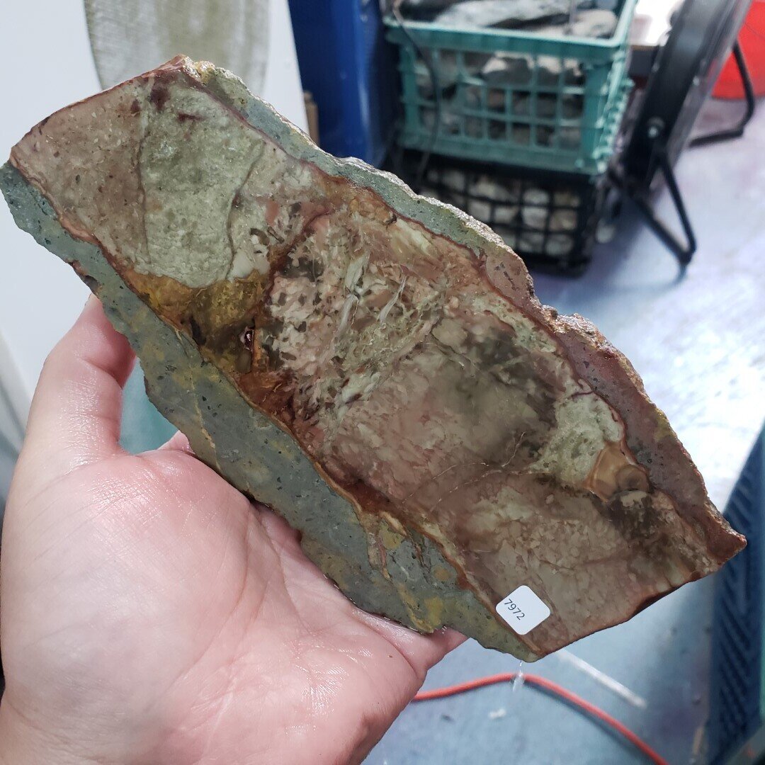 Morrisonite Jasper Slab