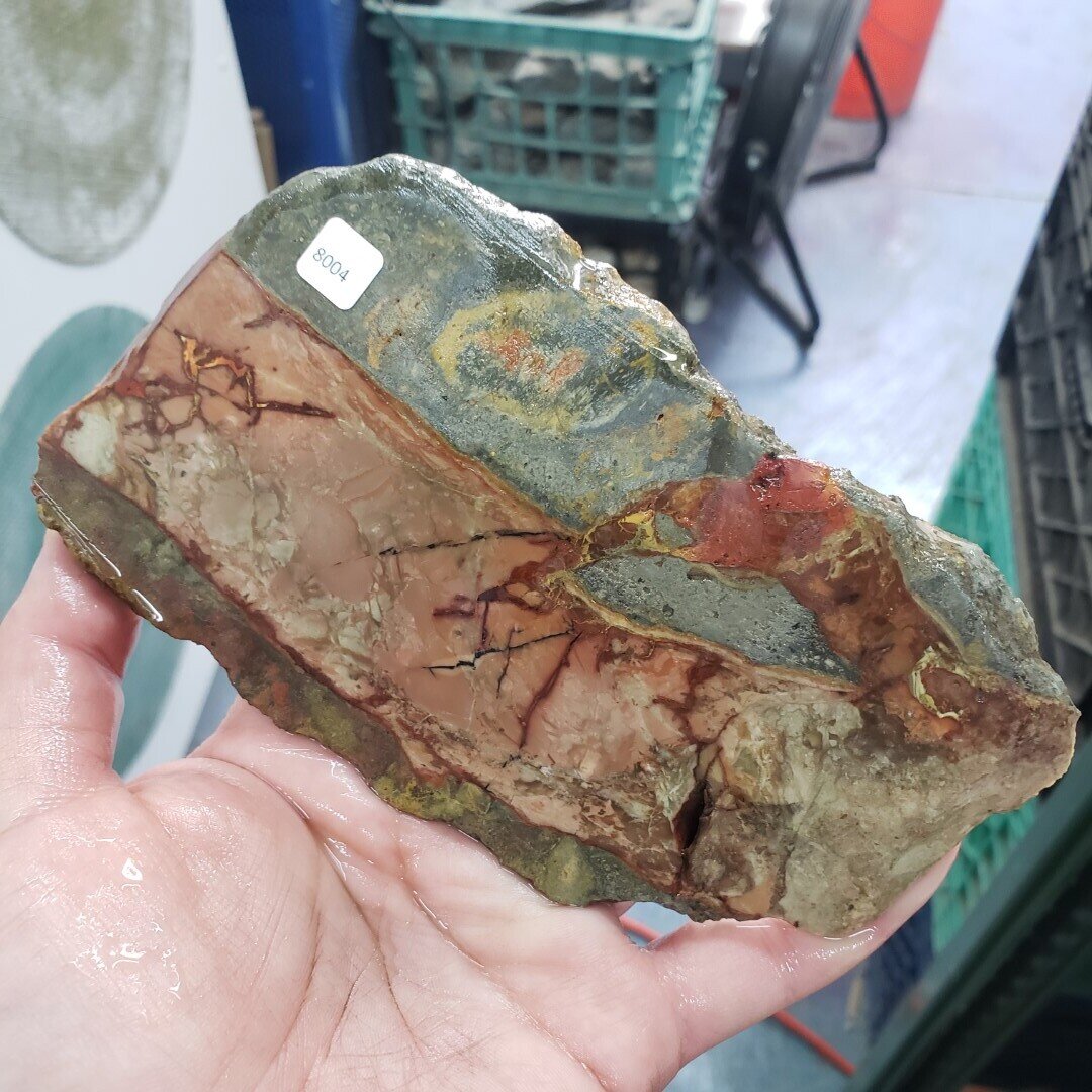 Morrisonite Jasper Slab
