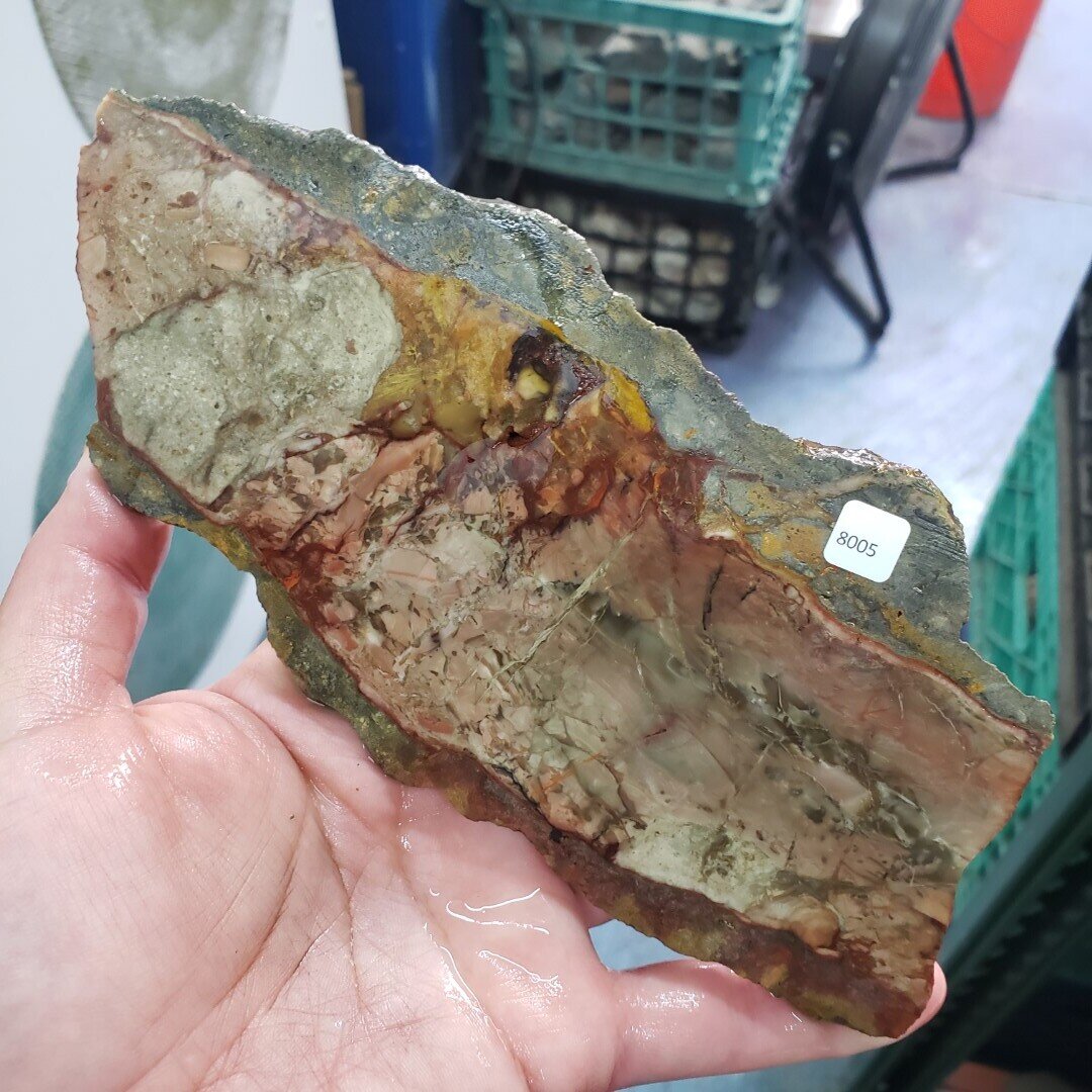 Morrisonite Jasper Slab