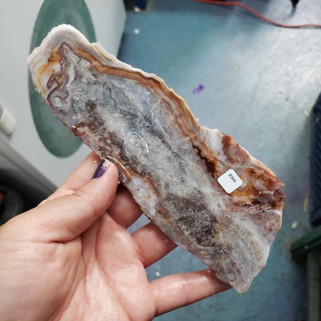 Laguna Lace Agate Slab