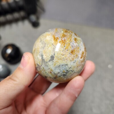Indonesian Moss Agate Sphere