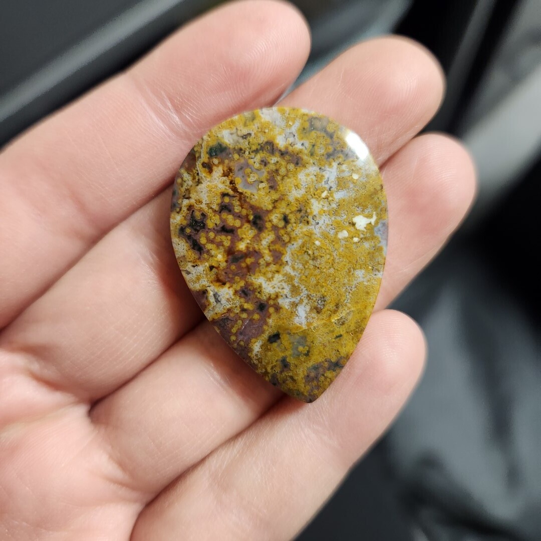 Indonesian Ocean Jasper Cabochon