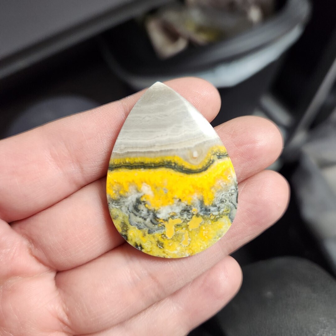Bumblebee Stone Cabochon