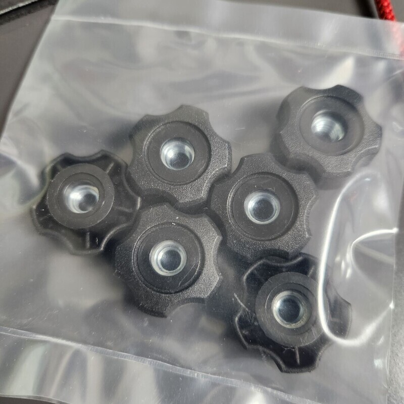 Fluted Drum Knobs (pack of 6) for Rebel 17