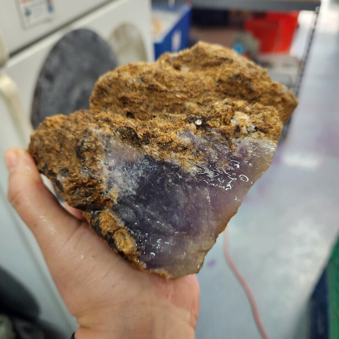 Indonesian Purple Chalcedony Rough