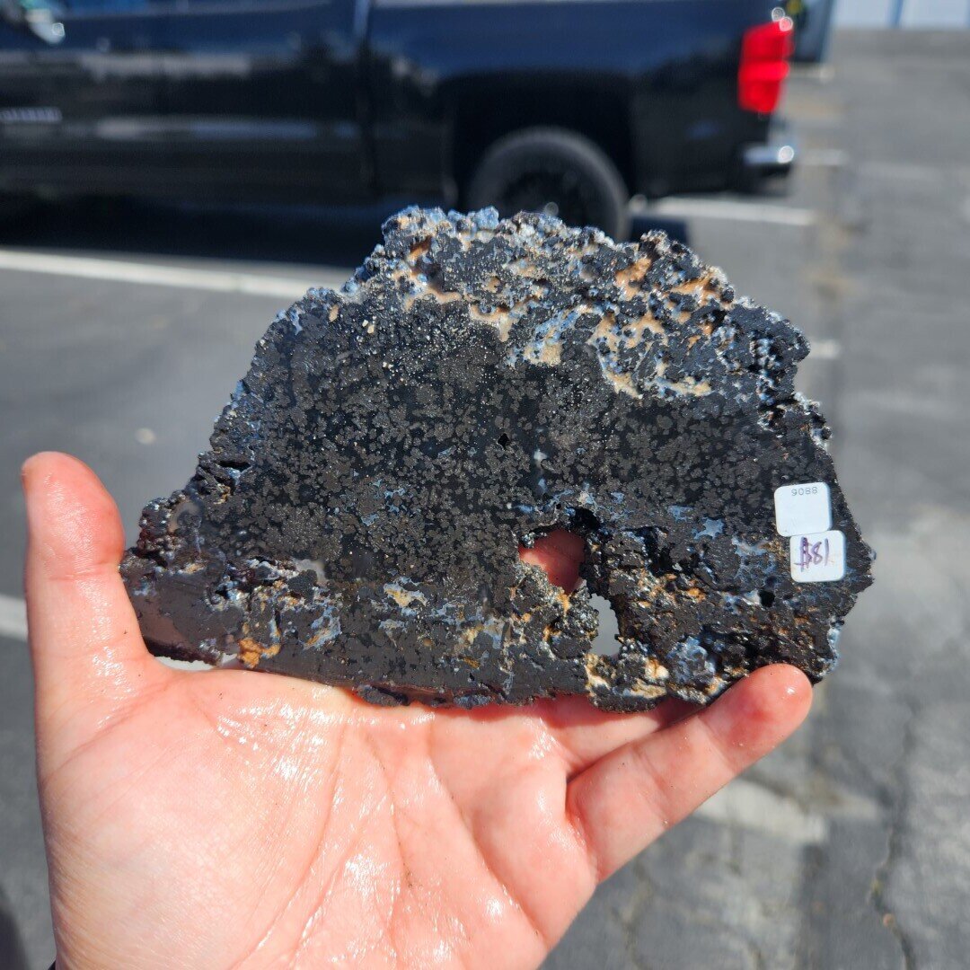 Silver Forest Psilomelane Slab
