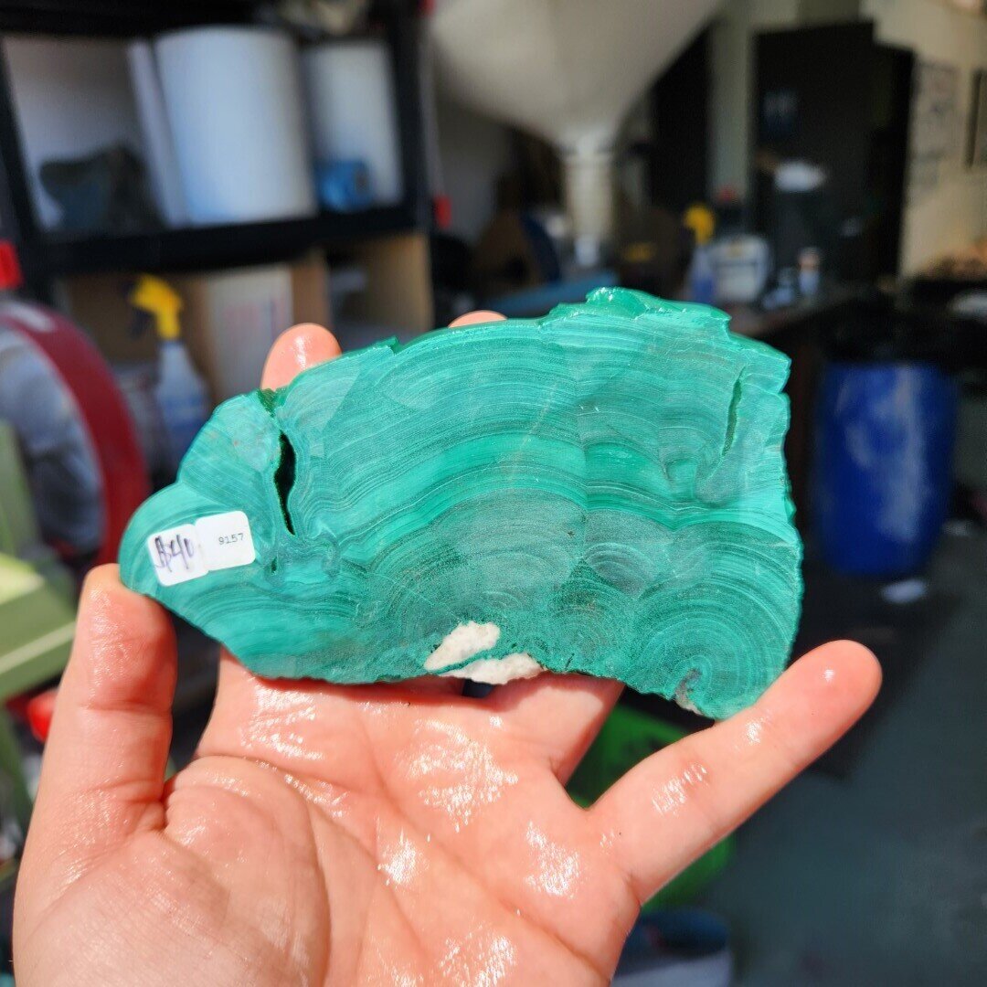 Malachite Slab