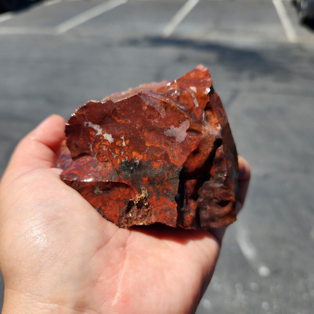 Brecciated Jasper Agate Rough