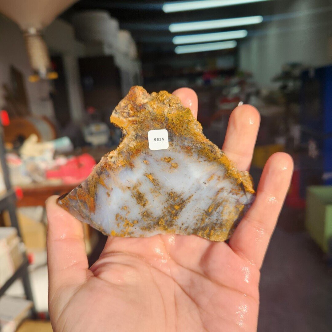 Sagenite Agate Slab