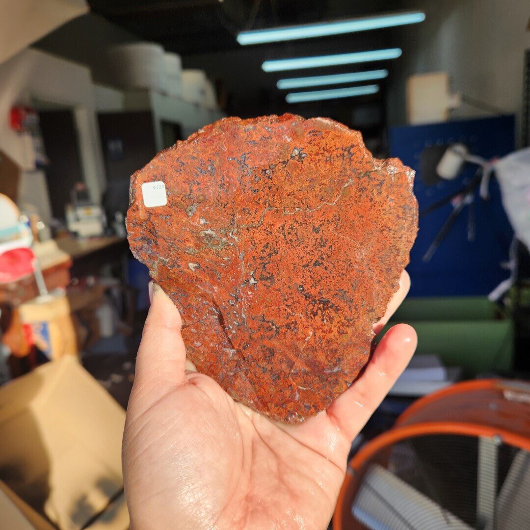 Red Moss Agate Slab