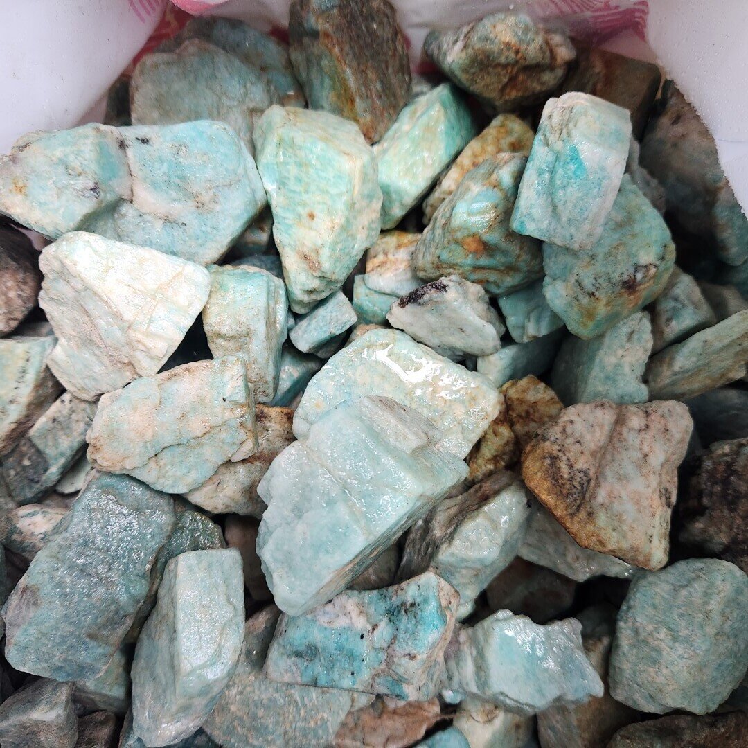 Amazonite Tumbling Rough (per pound)