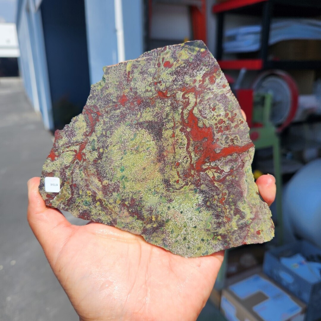 Dragon&#39;s Blood Jasper Slab