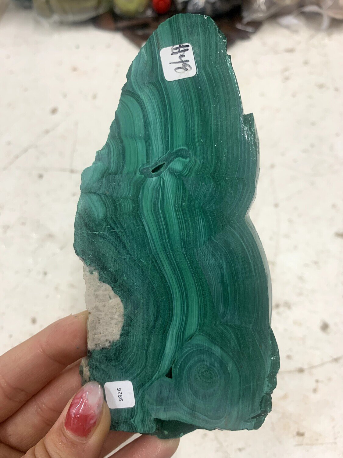 Malachite Slab