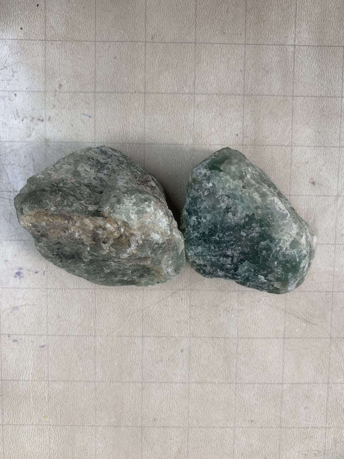 Green Quartz Rough Lot