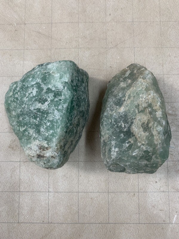 Green Quartz Rough Lot