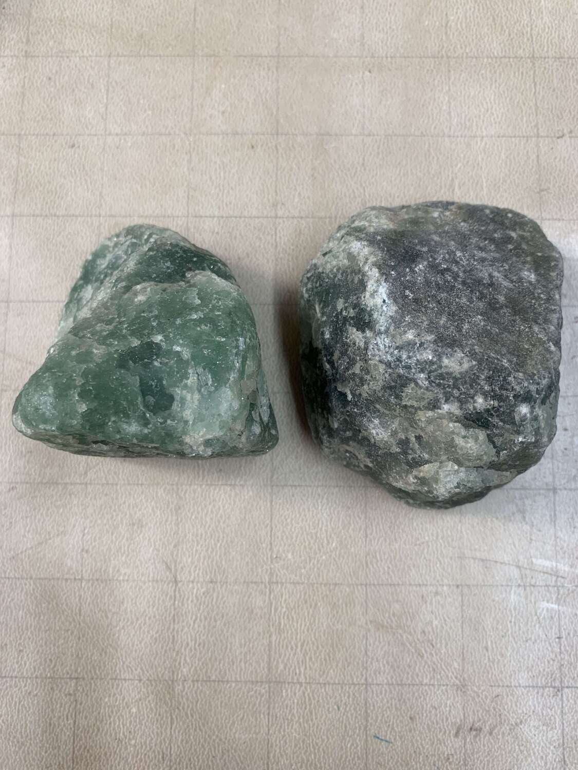 Green Quartz Rough Lot