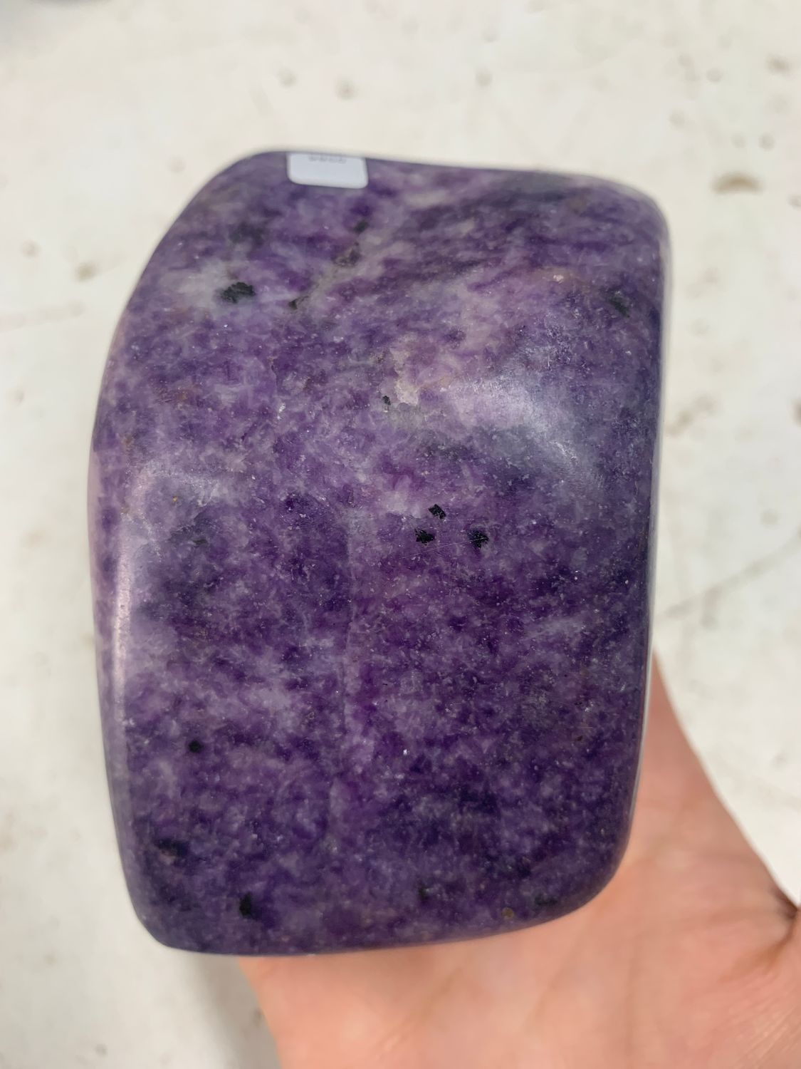 Polished Gem Lithium Mica Lepidolite Freeform
