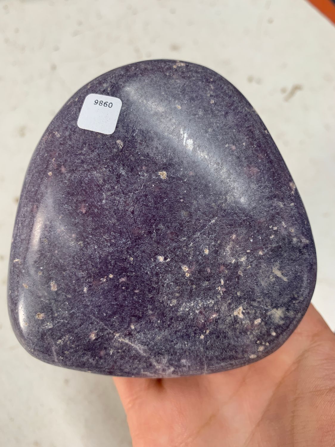 Polished Gem Lithium Mica Lepidolite Freeform