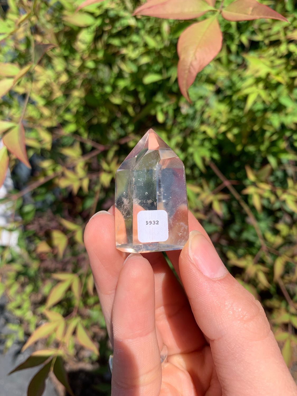 Polished Wispy Phantom Smokey Quartz