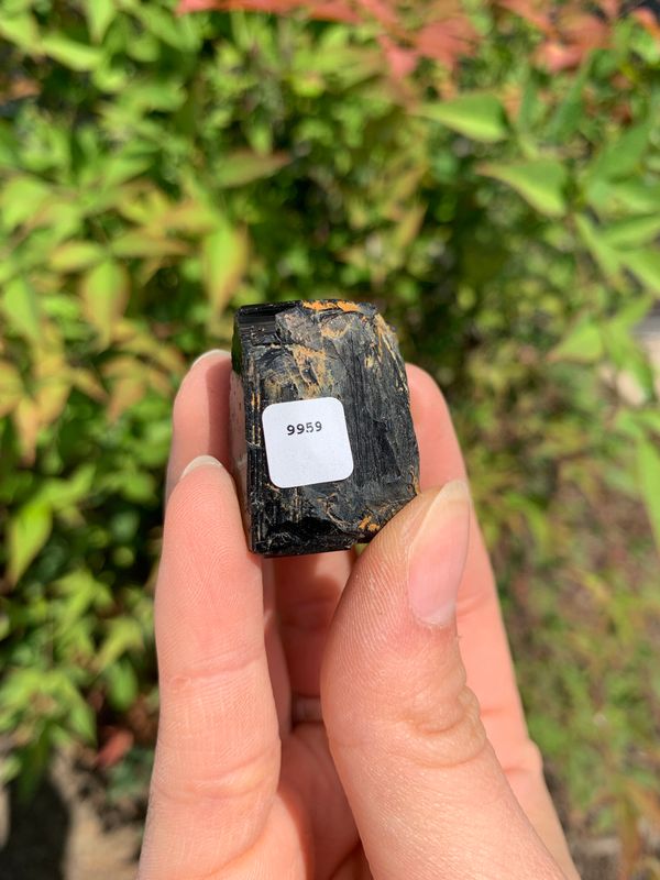 Natural Schorl Black Tourmaline Crystals and Clusters