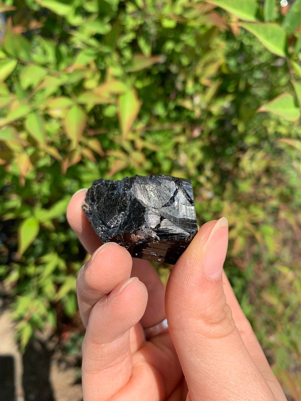 Natural Schorl Black Tourmaline Crystals and Clusters