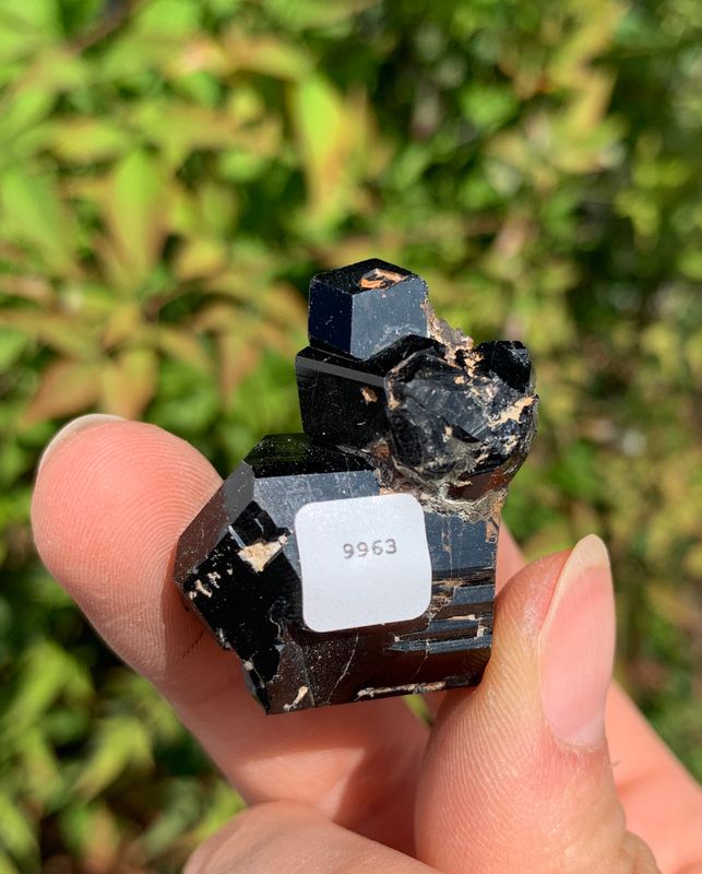 Natural Schorl Black Tourmaline Crystals and Clusters