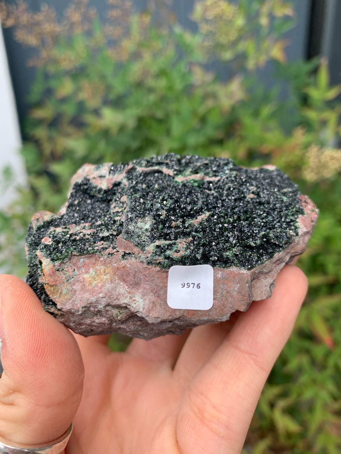 Natural Rare Libethenite Dark Green Orthorhombic Crystals