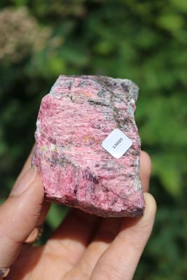 Natural Rough Red Rhodonite Cobbed Specimen