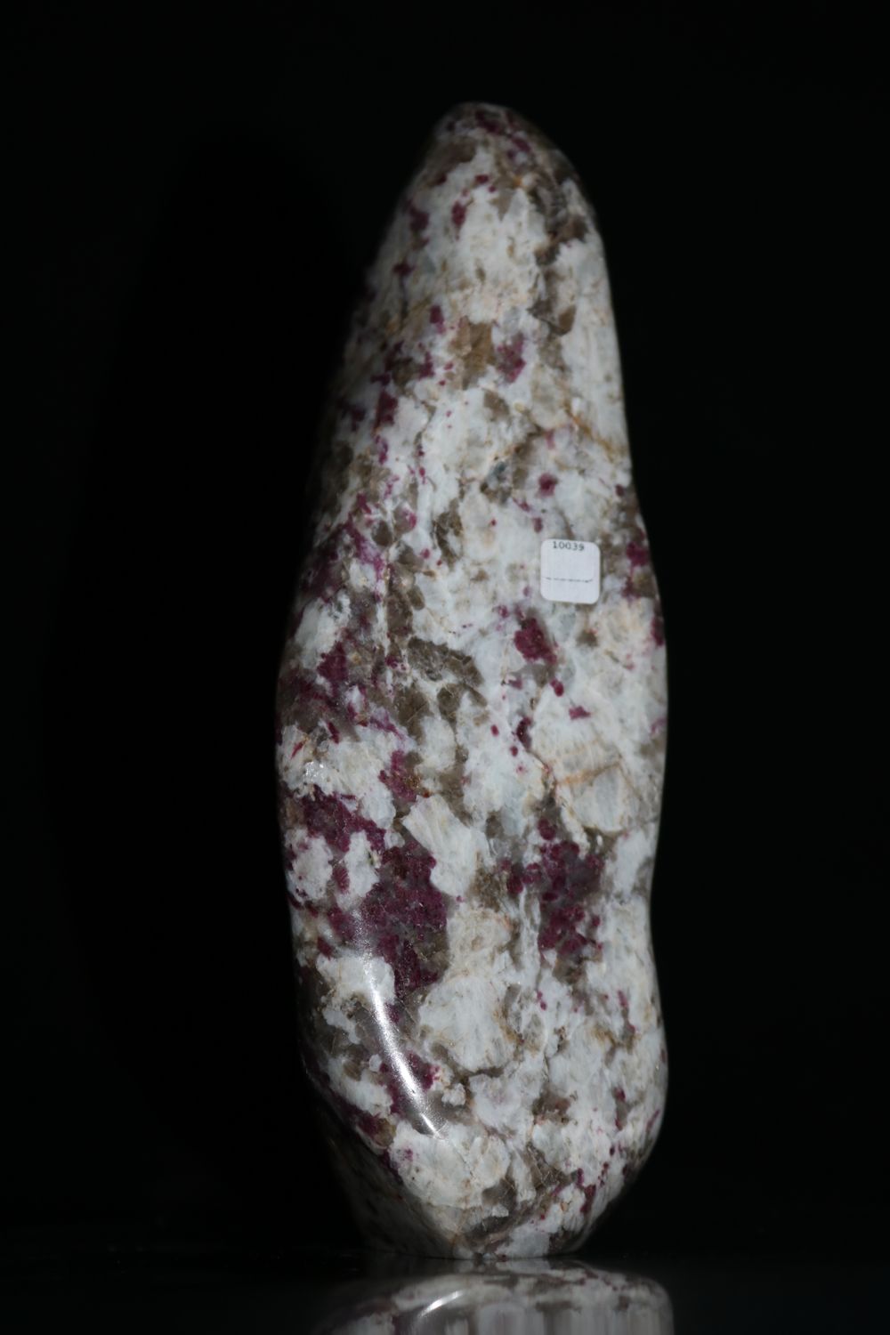 Polished Rubeite Pink Tourmaline Standing Form