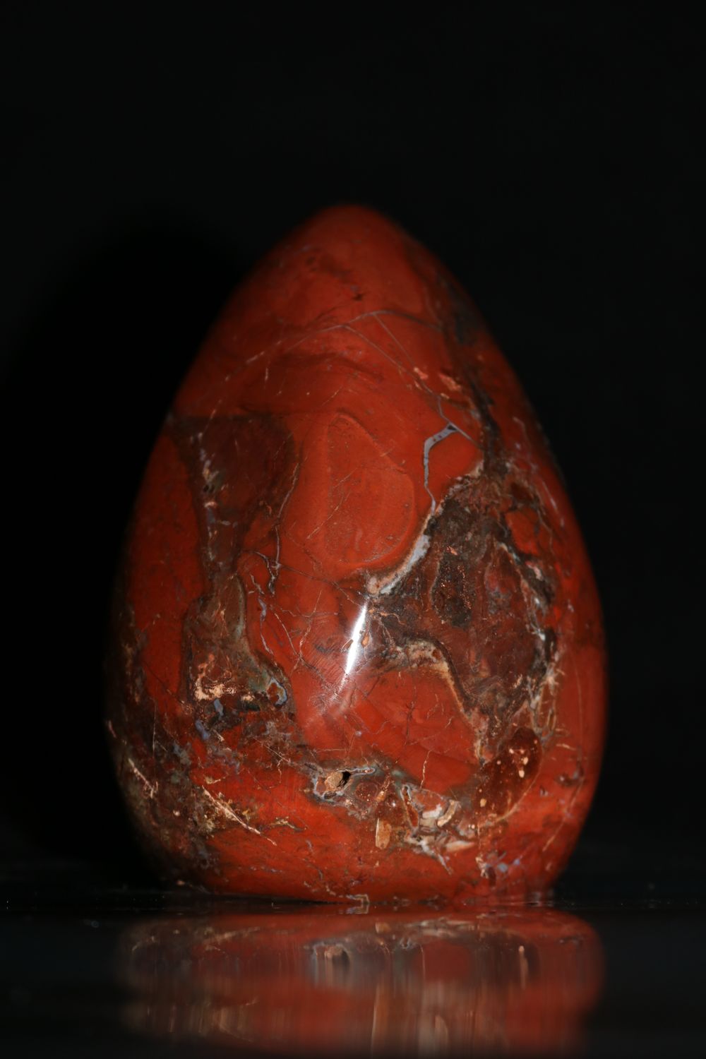 Polished Stunning Red Jasper Standing Freeform