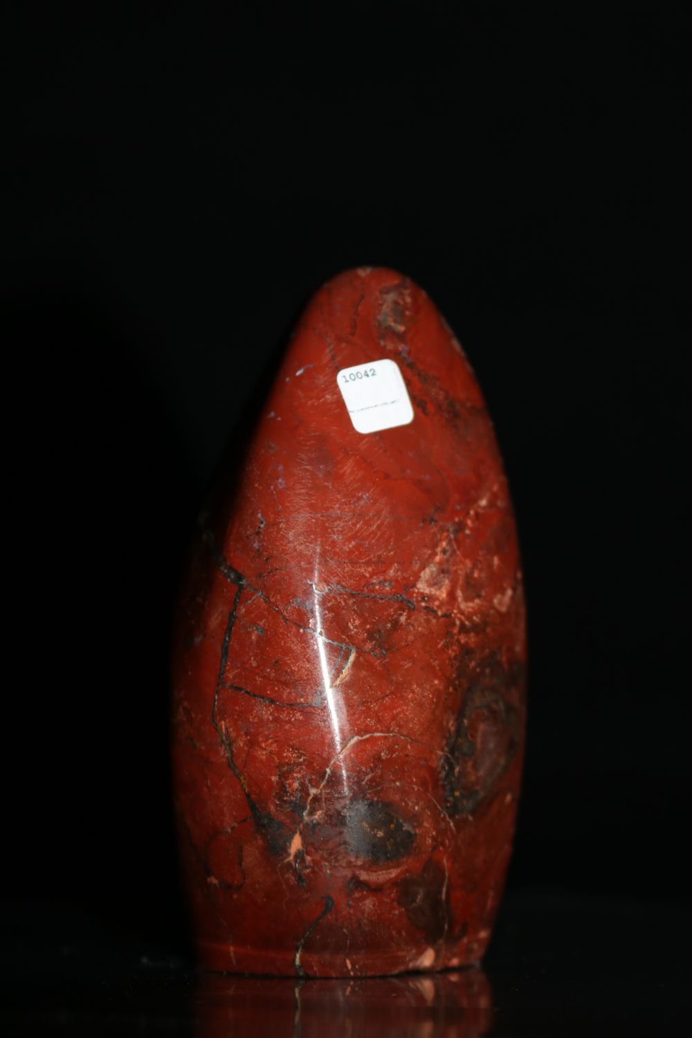 Polished Stunning Red Jasper Standing Freeform
