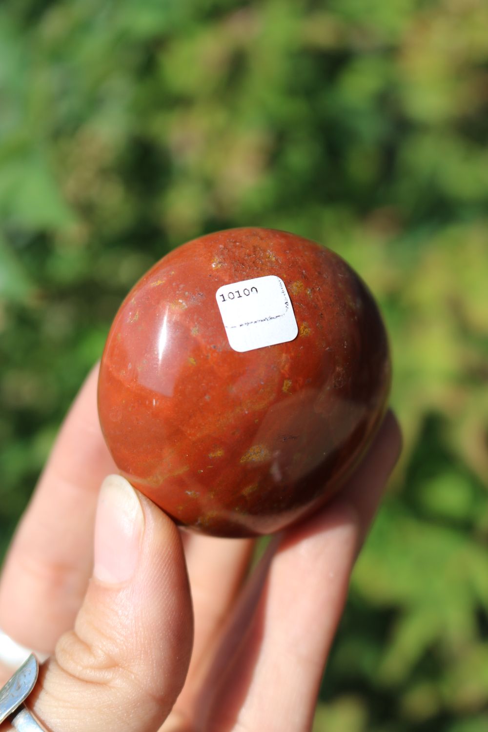 Polished Red Flame Jasper Gallets