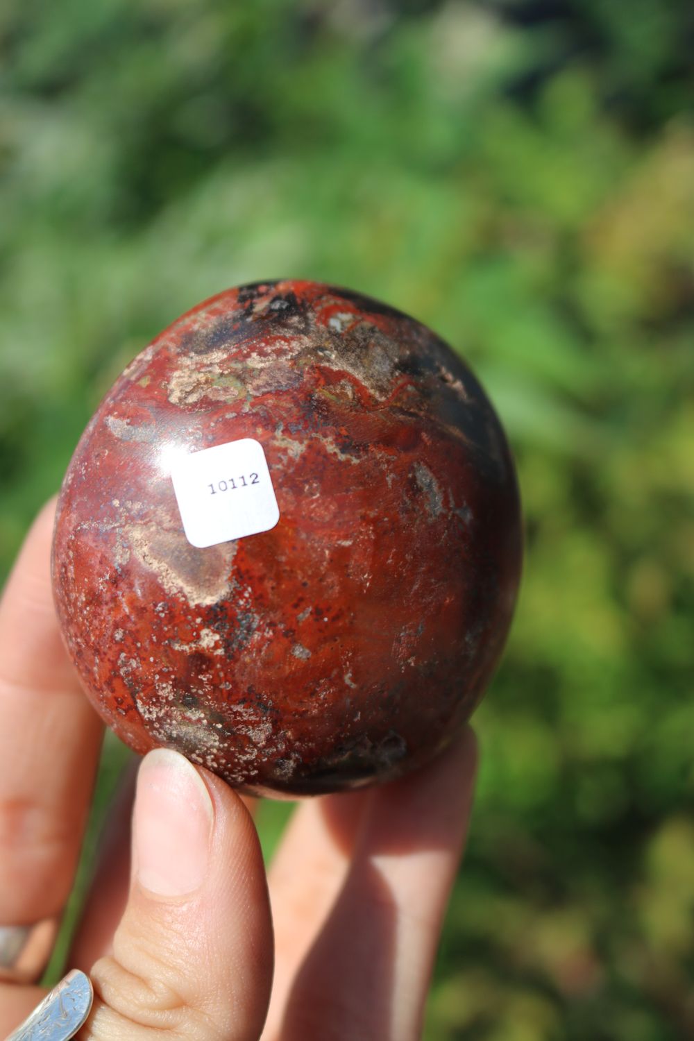 Polished Red Flame Jasper Gallets