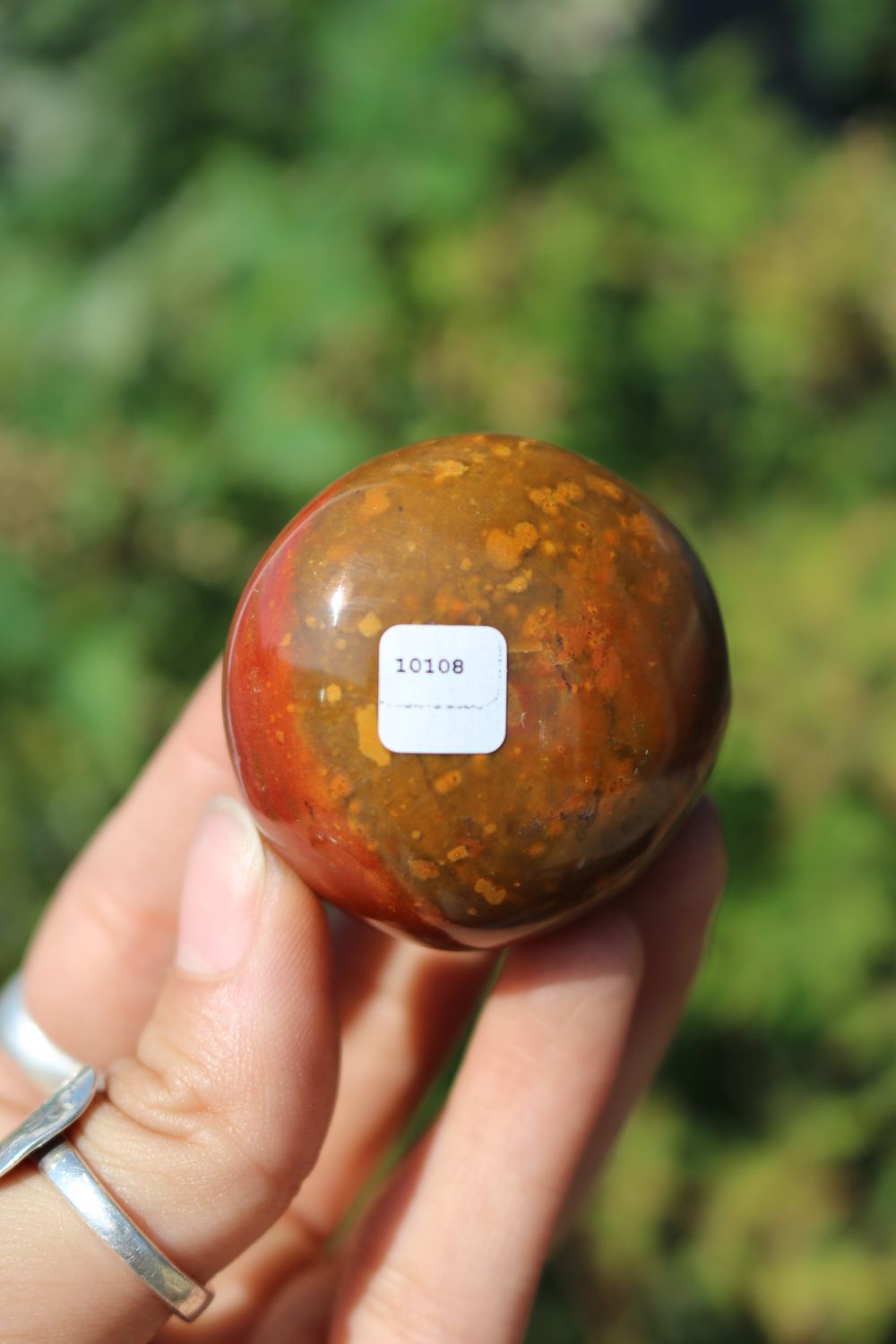 Polished Red Flame Jasper Gallets