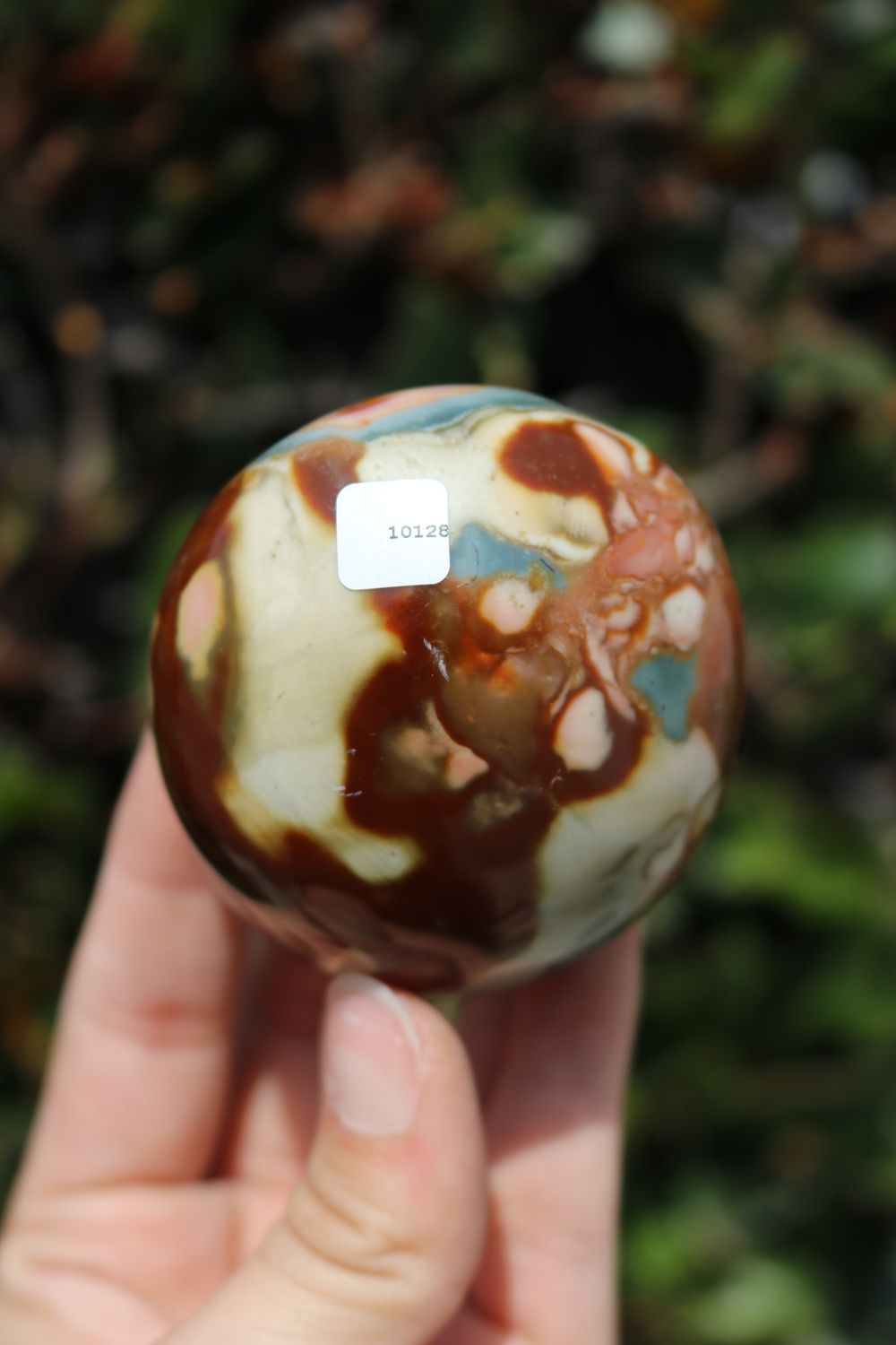 Polished Polychrome Jasper and Picasso Jasper Gallet