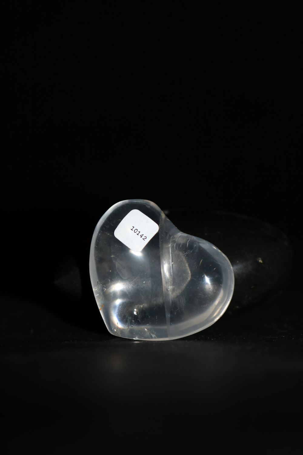 Polished Small Rock Crystal Gemstone Hearts