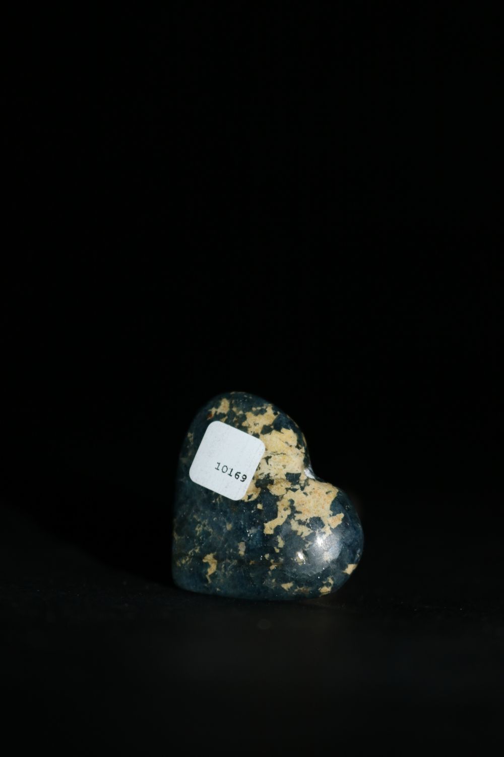 Polished Rare Dumortierite Hearts