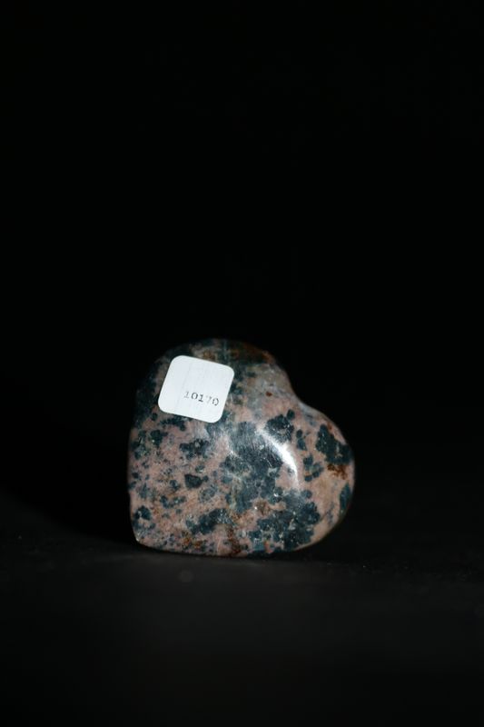Polished Rare Dumortierite Hearts