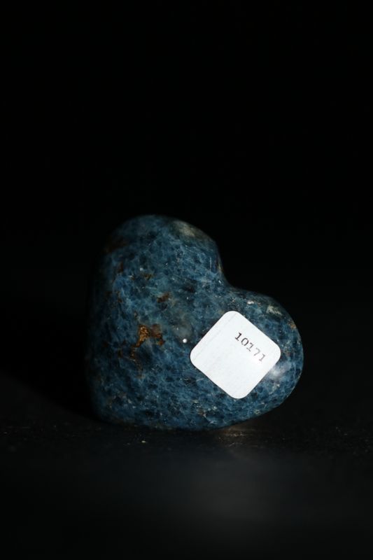 Polished Rare Dumortierite Hearts