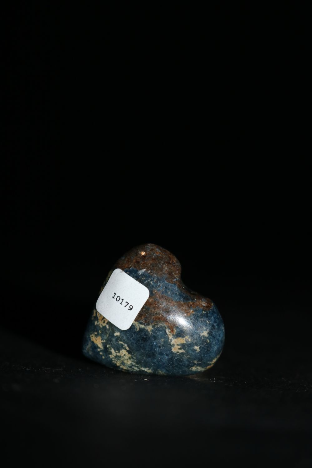 Polished Rare Dumortierite Hearts