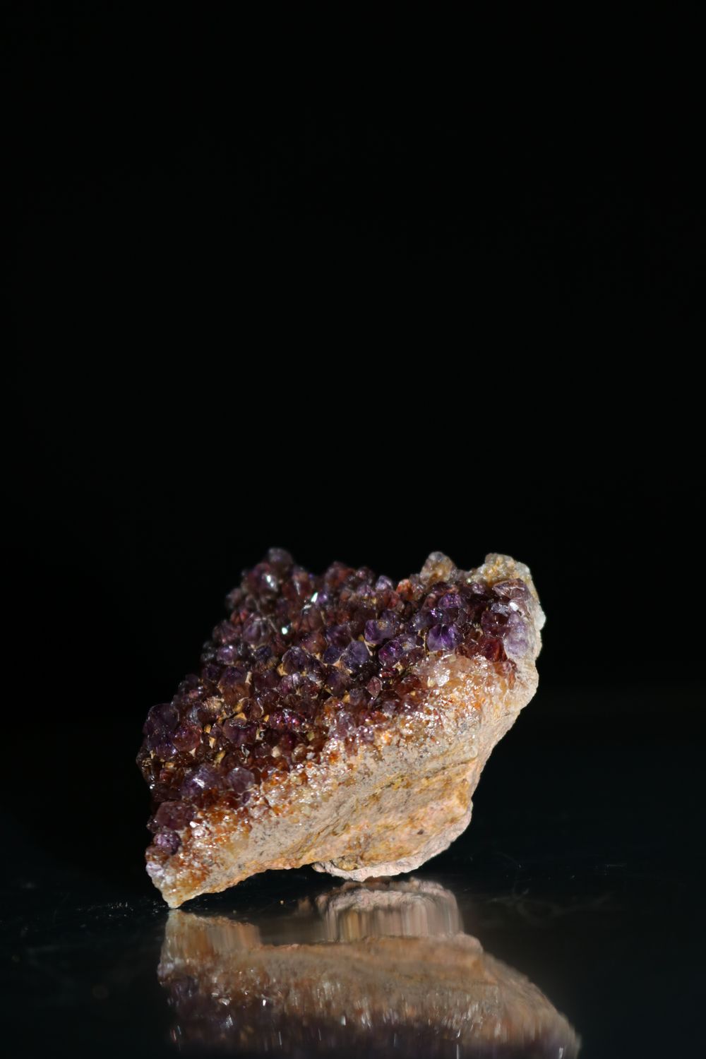 Natural Small Dark Amethyst Clusters