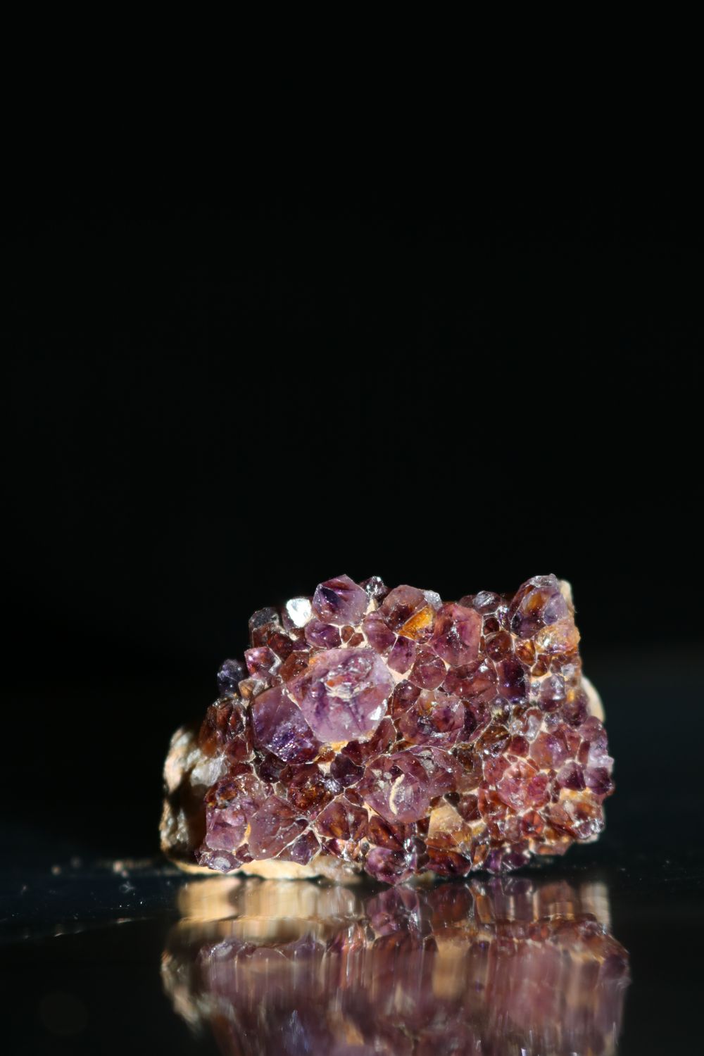 Natural Small Dark Amethyst Clusters