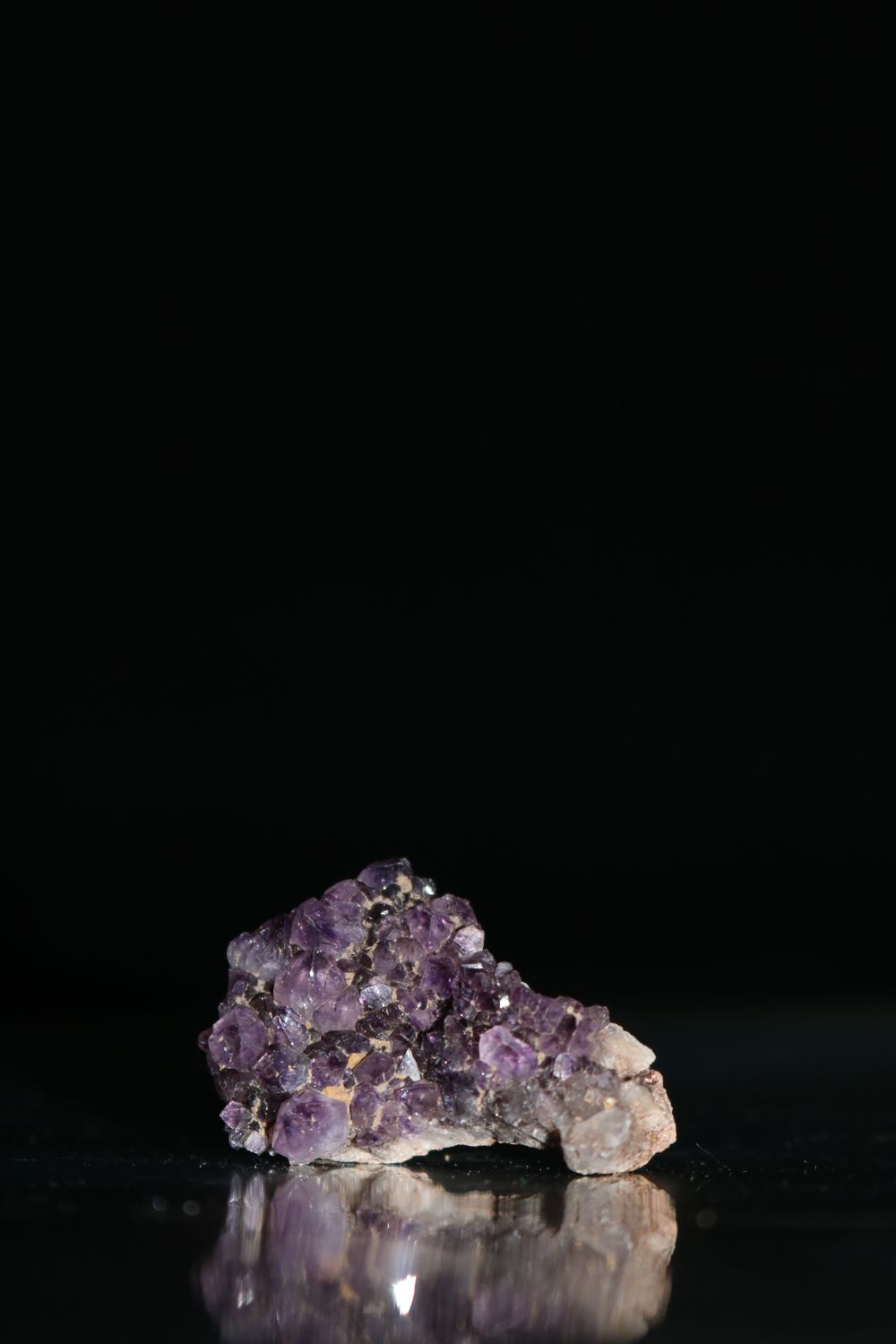 Natural Small Dark Amethyst Clusters